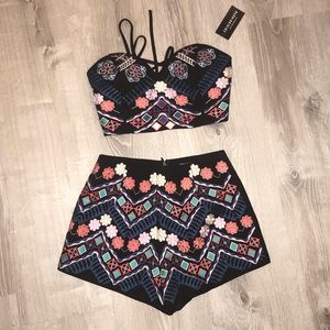 Two Piece Short Set - Playsuit - Fashion Nova